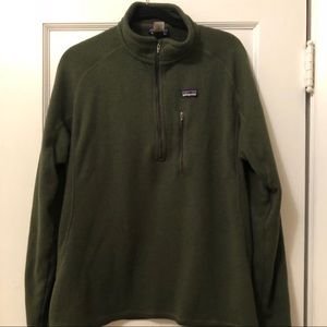 Men's XL Patagonia Better Sweater - olive green